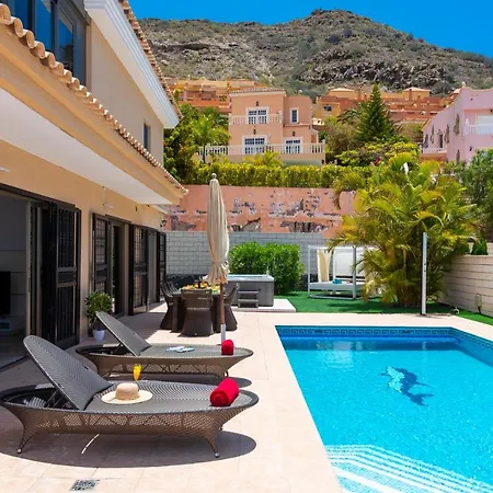 Villa Torviscas Sunset 4 With Air-conditioning & Private Jacuzzi Costa Adeje