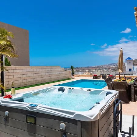Villa Torviscas Sunset 4 With Air-conditioning & Private Jacuzzi *