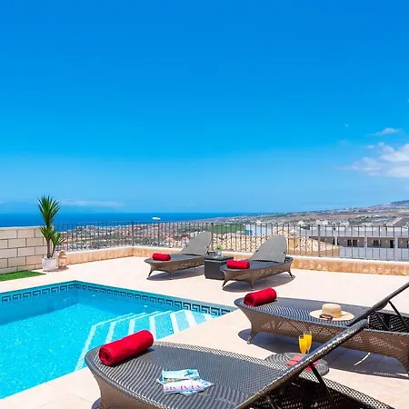 Вилла Torviscas Sunset 4 With Air-conditioning & Private Jacuzzi *